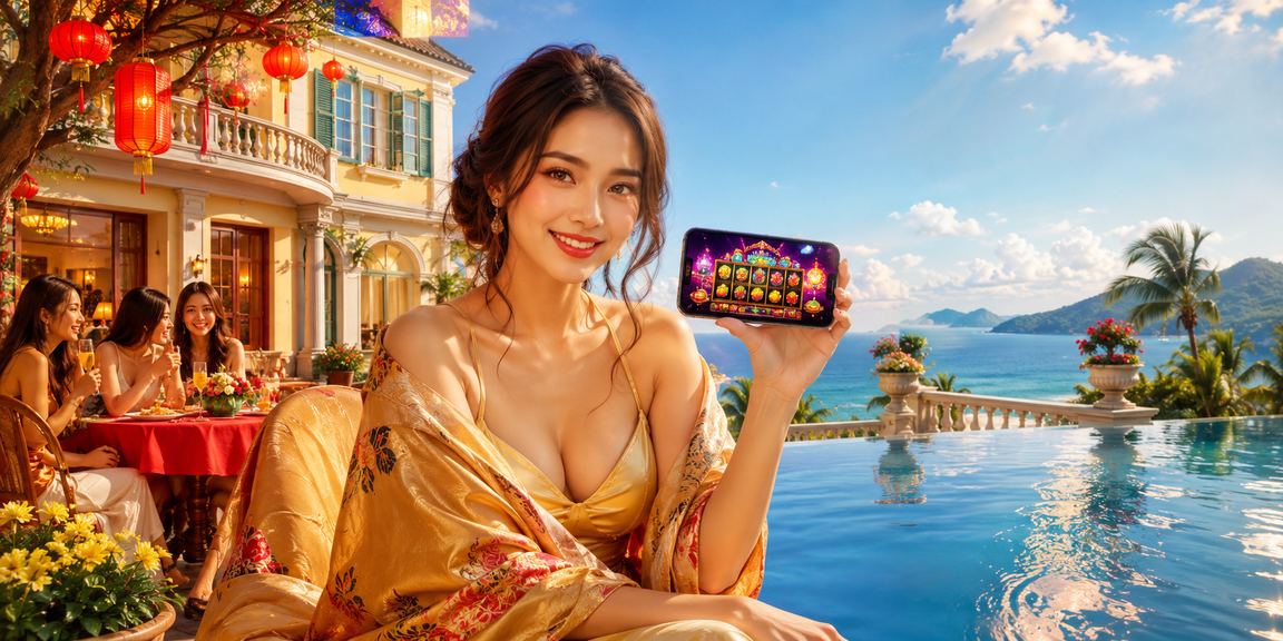 Du khách tại lễ hội Đà Lạt thử trải nghiệm slot game trực tuyến trên điện thoại di động